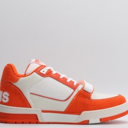 Louis Vuitton LV Trainer Orange White