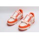 Louis Vuitton LV Trainer Orange White