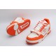 Louis Vuitton LV Trainer Orange White