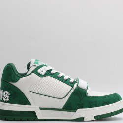 Louis Vuitton LV Trainer Green White