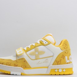 Louis Vuitton LV Trainer Yellow White