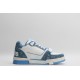 Louis Vuitton LV Trainer Monogram UNC Blue Denim