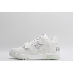 Louis Vuitton LV Trainer White Grey