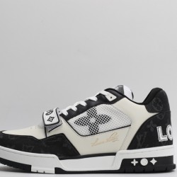 Louis Vuitton LV Trainer White Black