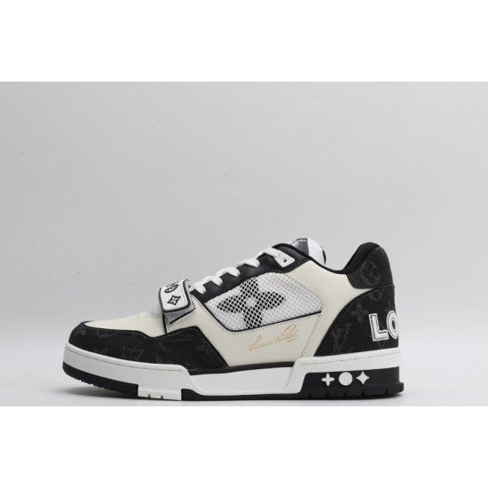 Louis Vuitton LV Trainer White Black