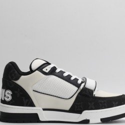 Louis Vuitton LV Trainer White Black