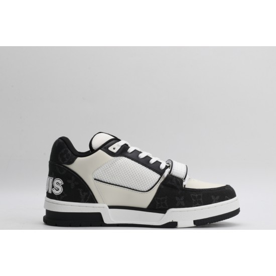 Louis Vuitton LV Trainer White Black