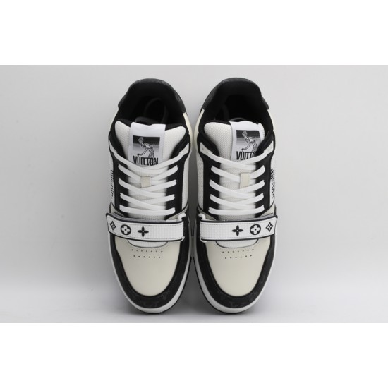 Louis Vuitton LV Trainer White Black