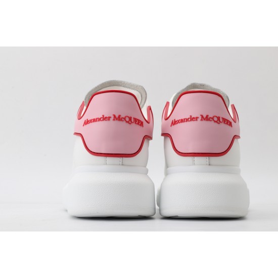 Alexander McQueen Oversized White Red Pink