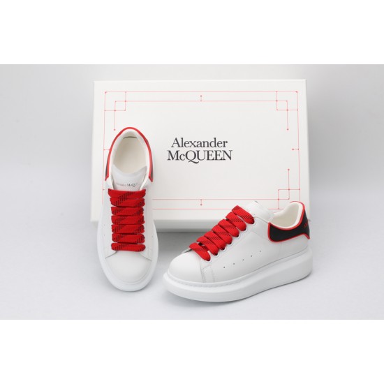 Alexander McQueen Oversized White Black Red