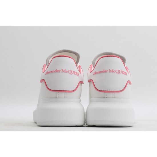 Alexander McQueen Oversized White Pink