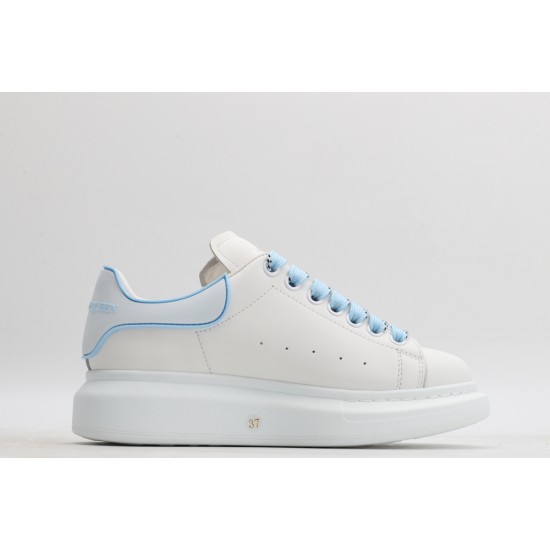 Alexander McQueen Oversized White ICE Blue