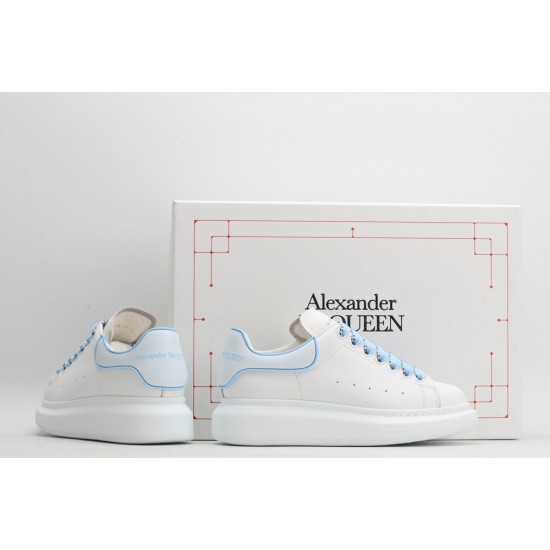 Alexander McQueen Oversized White ICE Blue