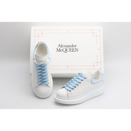 Alexander McQueen Oversized White ICE Blue