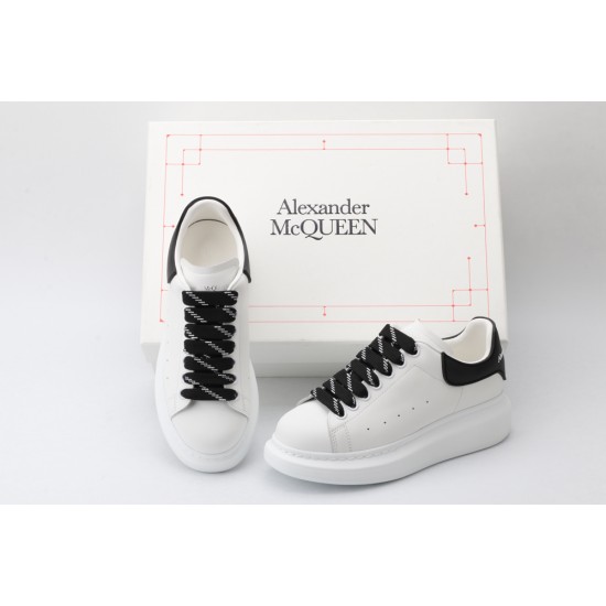 Alexander McQueen Oversized Sneakers White Black