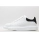 Alexander McQueen Oversized Leather White Black