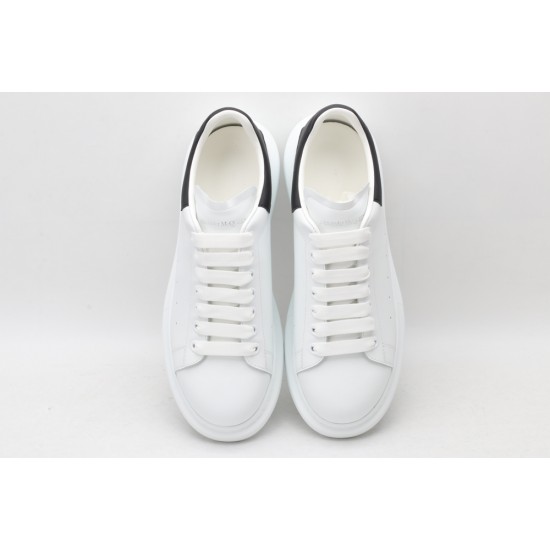 Alexander McQueen Oversized Leather White Black