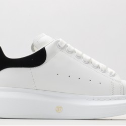 Alexander McQueen Oversized Suede White Black