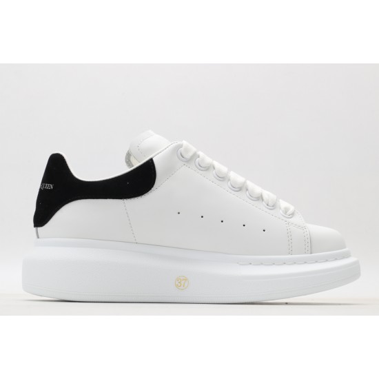 Alexander McQueen Oversized Suede White Black