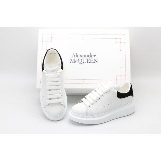 Alexander McQueen Oversized Suede White Black