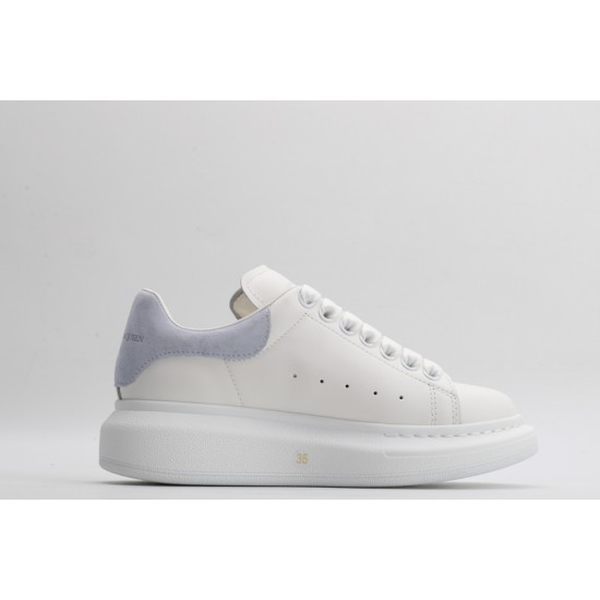 Alexander McQueen Oversized White Light Blue