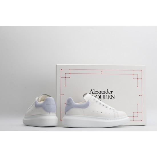 Alexander McQueen Oversized White Light Blue