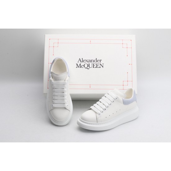 Alexander McQueen Oversized White Light Blue