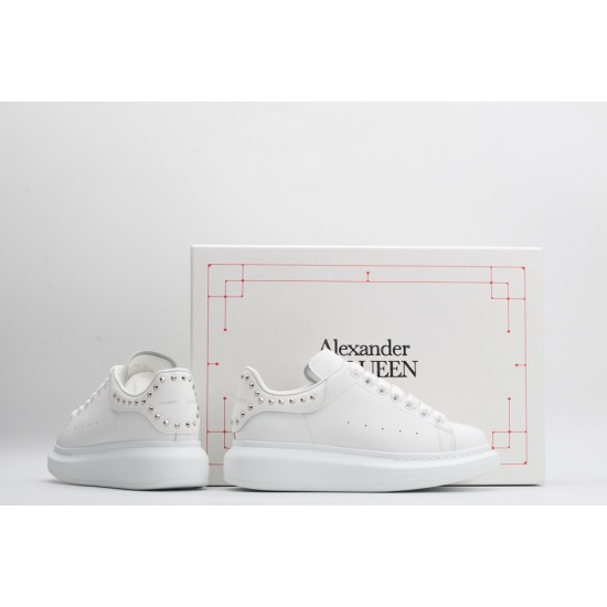 Alexander McQueen Oversized White Crystals