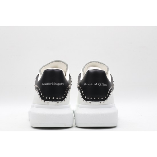 Alexander McQueen Oversized White Black Crystals