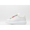 Alexander McQueen Oversized Sneaker White Rainbow shoelace