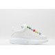 Alexander McQueen Oversized Sneaker White Rainbow shoelace