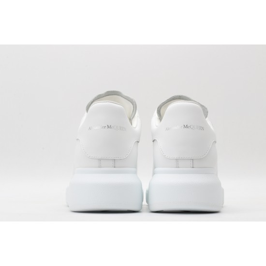 Alexander McQueen Oversized Sneaker White Rainbow shoelace