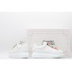 Alexander McQueen Oversized Sneaker White Rainbow shoelace