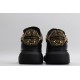 Alexander McQueen Oversized Black Gold Crystal