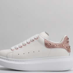 Alexander McQueen Oversized White Copper Crystal