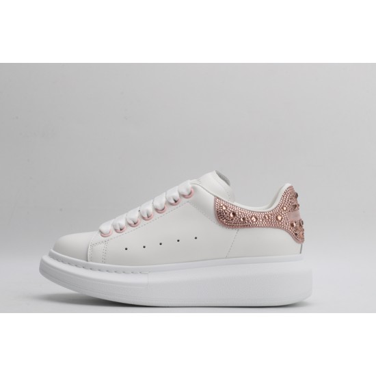 Alexander McQueen Oversized White Copper Crystal