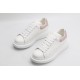 Alexander McQueen Oversized Suede White Pink