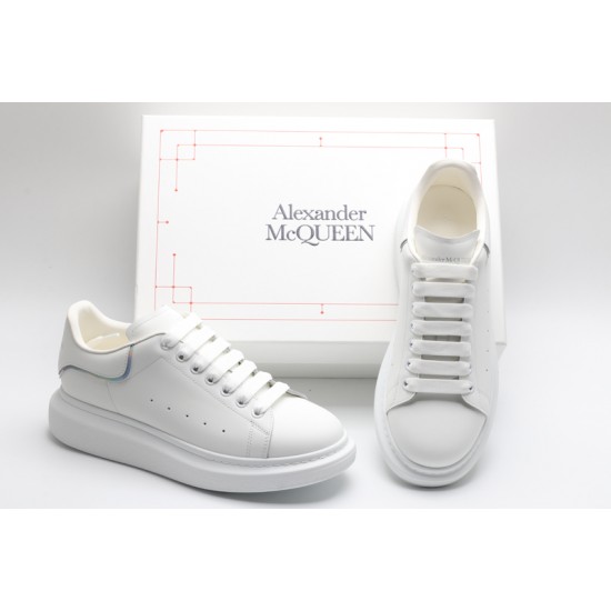 Alexander McQueen Oversized White Laser