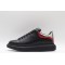 Alexander McQueen Oversized Sneaker Curve Tech Black Silver Red