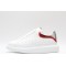 Alexander McQueen Oversized Sneaker Curve Tech White Silver Red