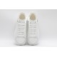 Alexander McQueen Oversized Sneaker White Silver