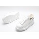 Alexander McQueen Oversized Sneaker White Silver