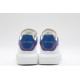 Alexander McQueen Oversized Sneaker Curve Tech White Blue Pink