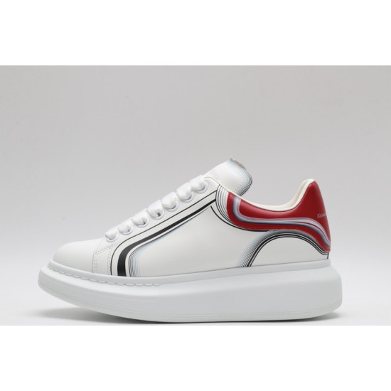 Alexander McQueen Oversized Sneaker 'Curve Tech - Garnet' 750336WIDJM8835