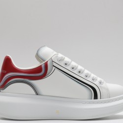 Alexander McQueen Oversized Sneaker 'Curve Tech - Garnet' 750336WIDJM8835