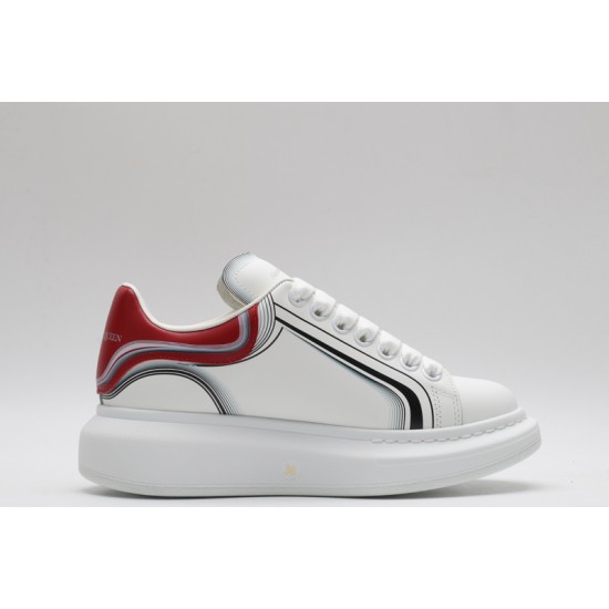 Alexander McQueen Oversized Sneaker 'Curve Tech - Garnet' 750336WIDJM8835