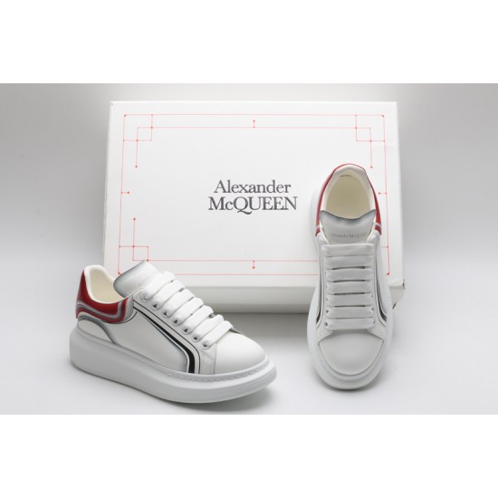 Alexander McQueen Oversized Sneaker 'Curve Tech - Garnet' 750336WIDJM8835