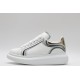 Alexander McQueen Oversized Sneaker Curve Tech White Copper