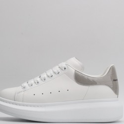 Alexander McQueen Oversized White Grey Crocodile