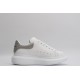 Alexander McQueen Oversized White Grey Crocodile